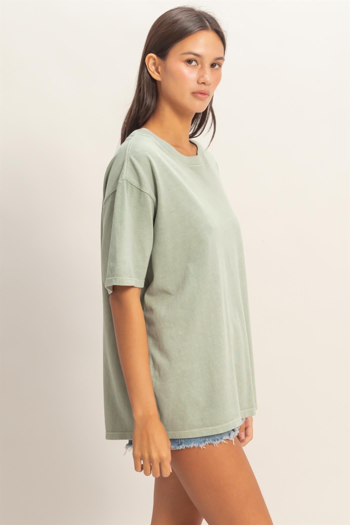 Sage Crew Neck T-Shirt
