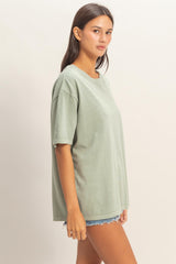 Sage Crew Neck T-Shirt
