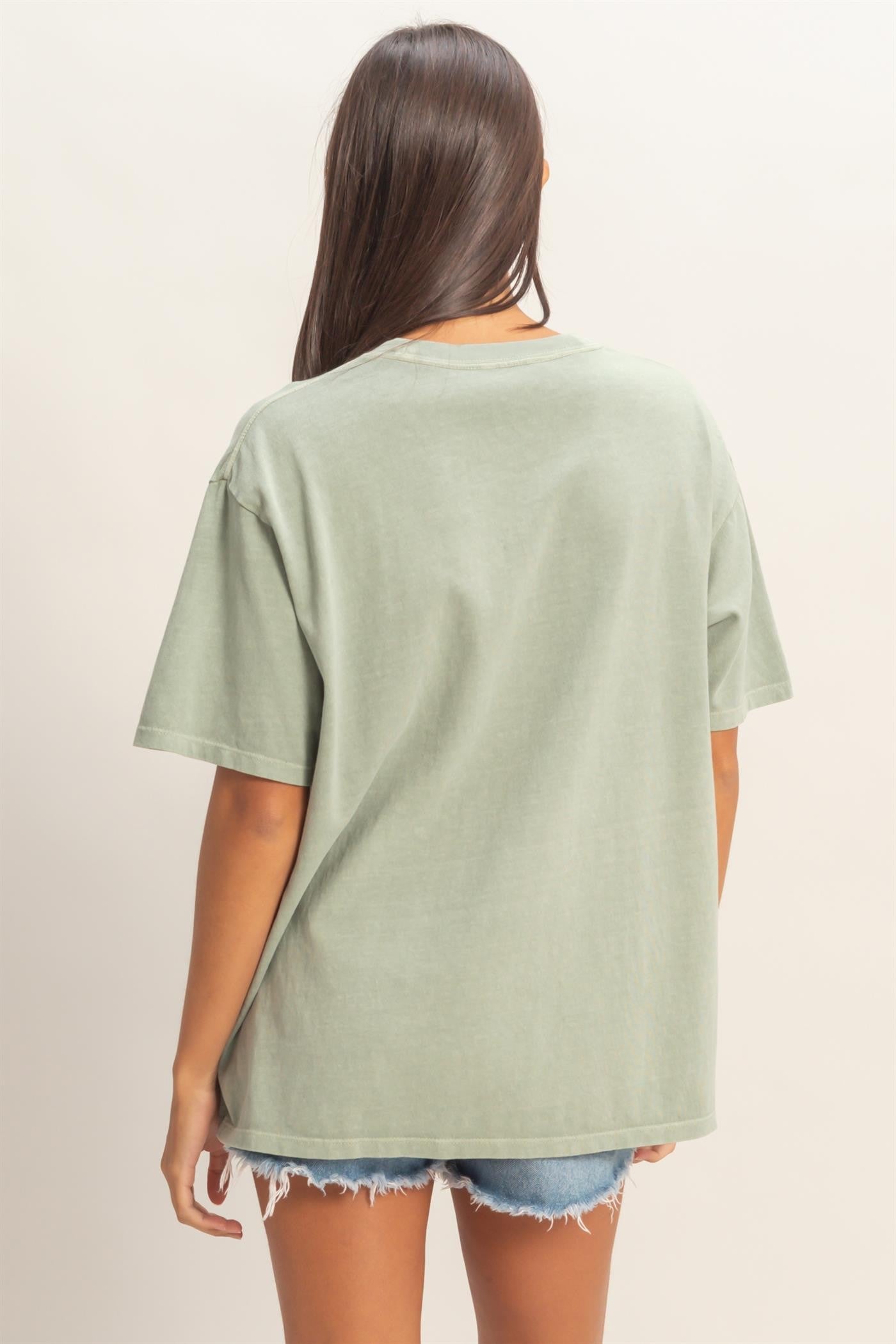 Sage Crew Neck T-Shirt