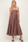 Brown Midi Dress