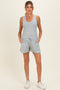 Light Grey Cotton Maternity Lounge Short
