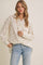 Mauve Floral Cotton Gauze Oversized Button-Down Shirt