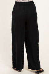 Black Drawstring Waistband Pants