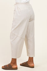 Grey Textured Pants