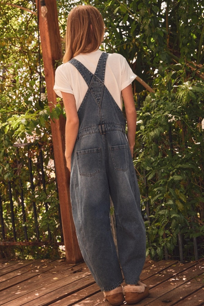 Denim Vintage Wash Overall