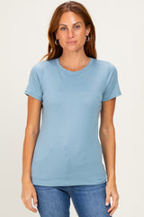 Slate Basic Crew Neck Tee