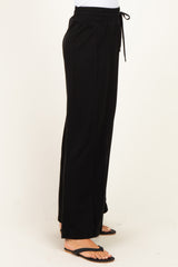 Black Drawstring Lounge Pants