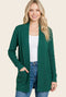 Forest Mini Waffle Knit Sweater Cardigan