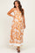 Amber Mixed Floral Sleeveless Maternity Maxi Dress