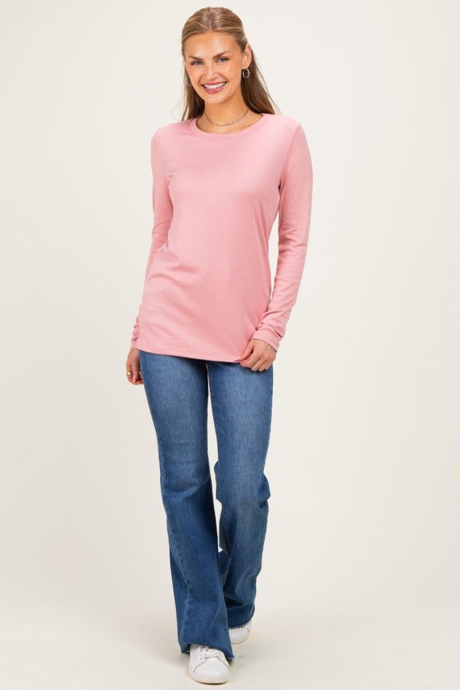 Mauve Long Sleeve Top