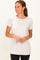 Beige Basic Short Sleeve Top