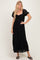 Black Lace Maxi Dress