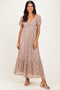 Mocha Lace Maxi Dress