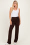 PinkBlush Brown Foldover Lounge Pants