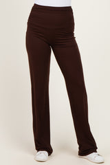 PinkBlush Brown Foldover Lounge Pants