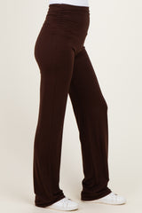 PinkBlush Brown Foldover Lounge Pants