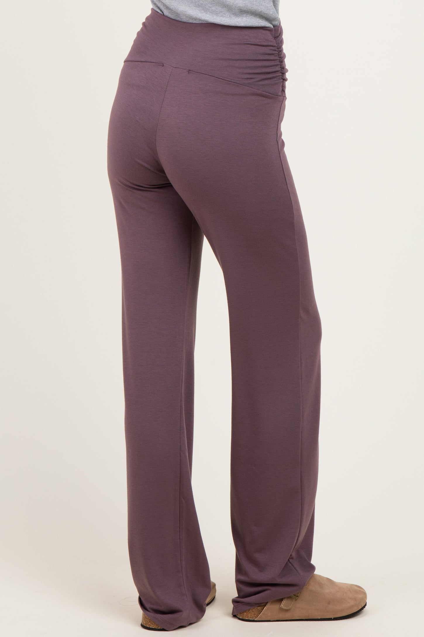 PinkBlush Purple Foldover Lounge Pants
