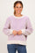 Lavender Two Tone Oversized Sweater