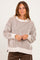 Mocha Two Tone Oversized Sweater