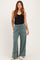 Jungle Mineral Wash Wide Leg Ankle Maternity Pants