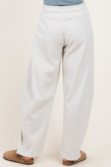 Bone Fleece Barrel Leg Sweatpants