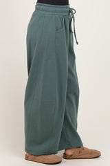 Ash Jade Fleece Barrel Leg Sweatpants