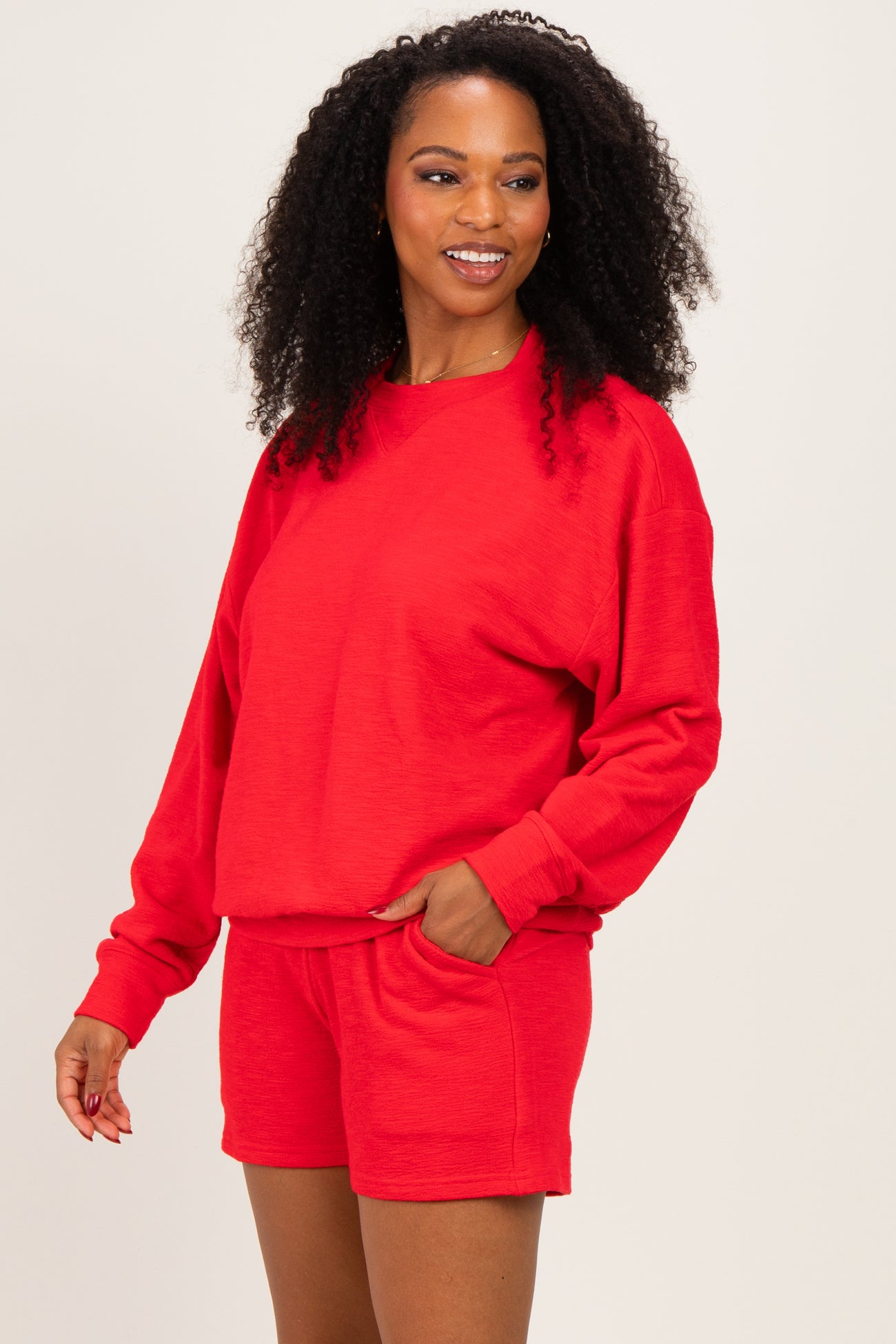 Ruby Pullover & Shorts Set