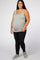 Black Maternity Plus Active Leggings