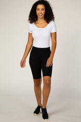 Black Biker Short