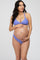Periwinkle Strappy Two-Piece Maternity Bikini Set