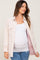 Cream Reversible Maternity Shirt Jacket