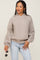 Beige Hooded Sweater