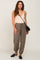 Olive Drawstring Accent Maternity Joggers