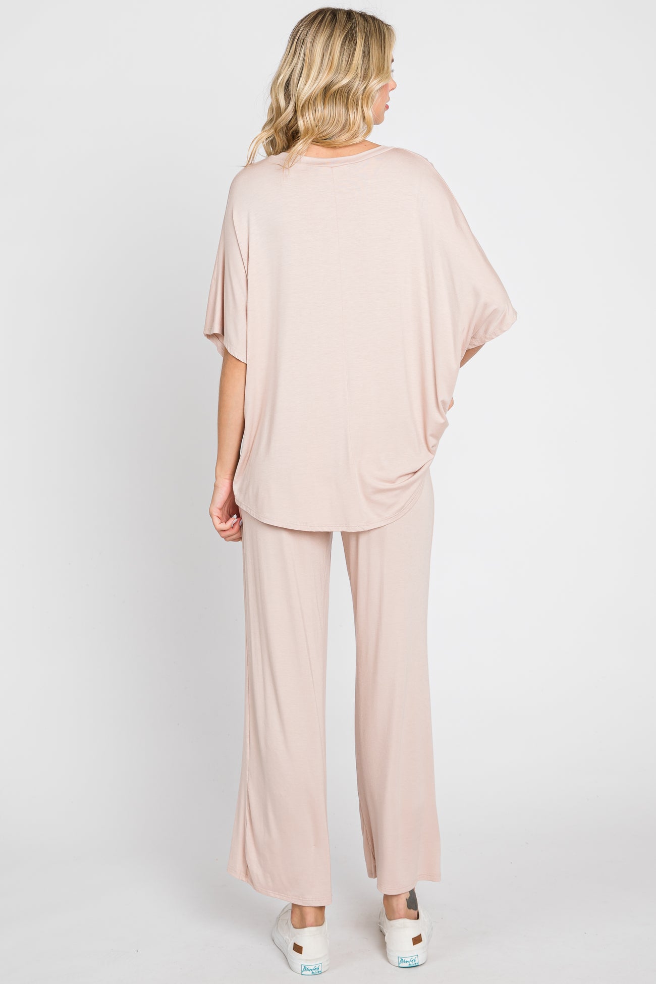 Taupe Cropped Pant Set