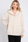 Beige Collared Pullover