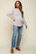 Cream Knit Pullover Sweater