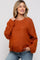 Camel Basic Drop Shoulder Maternity Sweater