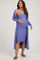 Light Purple Ribbed Cardigan 2 Piece Maternity Set
