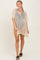 Cream Crochet Knit Swim Cover Up