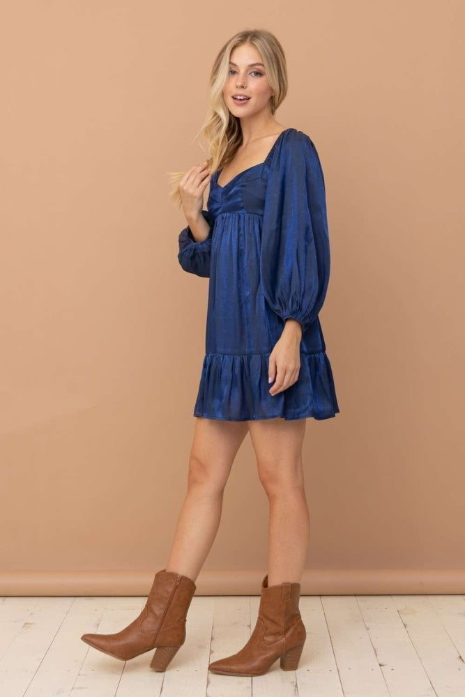 Navy Mini Dress