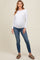Blue Basic Maternity Skinny Jeans