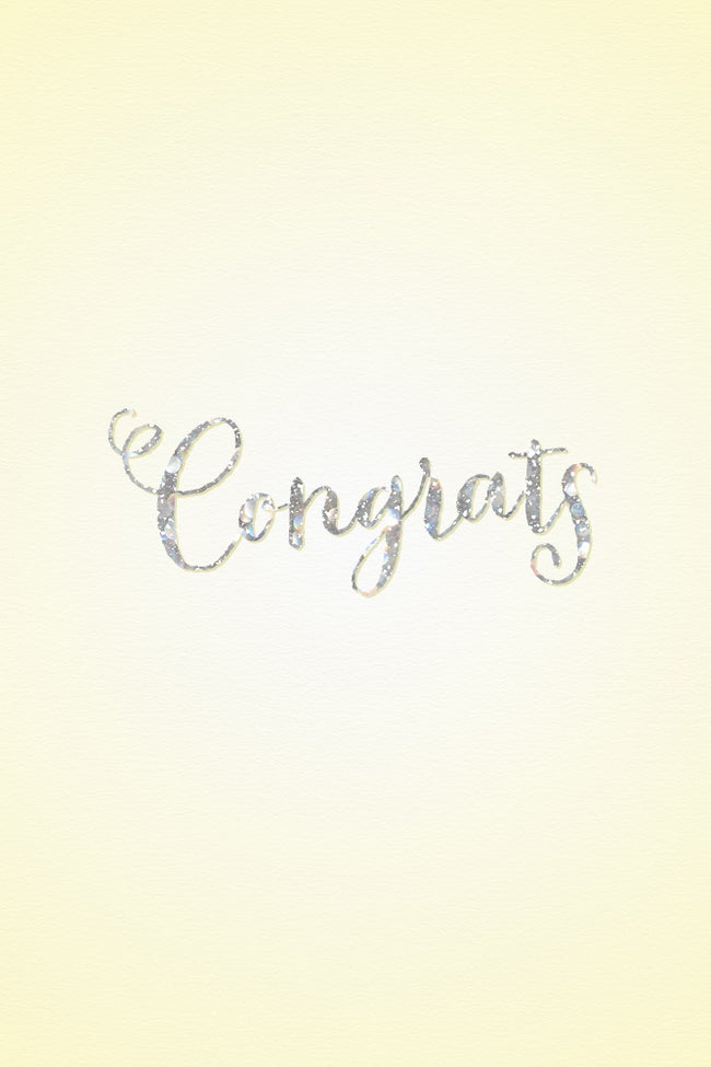 PinkBlush Congrats Yellow Email Gift Card