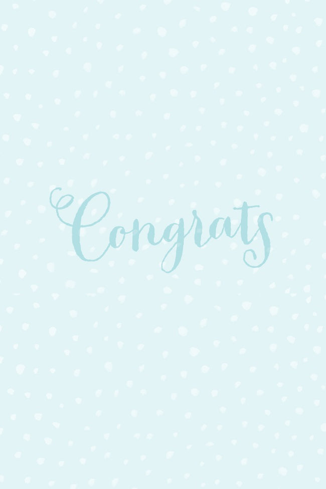 PinkBlush Congrats Blue Email Gift Card