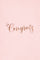 PinkBlush Congrats Pink Email Gift Card